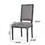 Dining Chair, Grey 71237-00GRY