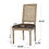 Dining Chair, Brown 71238-00BRNNTL