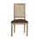 Dining Chair, Brown 71238-00BRNNTL