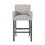Upholstered 30.5 inch Counter Stools - Light Gray/Gray 71253-00LGRY