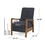 Fabric Wood Hand Recliner 71261-00CHAR