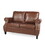 Loveseat, Light Brown 71404-00PUCOGN