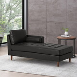 Chaise Lounge, Black 71498-00MDNT