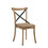 ACME Kendric Side Chair (Set-2), Rustic Oak 71777