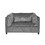 Club Chair, Grey 71812-00GRY