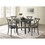 ACME Kendric Dining Table, Rustic Gray 71895