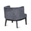 Accent Chair, Charcoal 72022-00CHAR