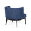Accent Chair, Navy Blue 72022-00NBLU