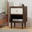 1-Drawer Nightstand, Walnut 72036-00