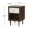 1-Drawer Nightstand, Walnut 72036-00