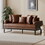 Loveseat, Light Brown 72103-00PUCOGN