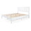 Queen Bed, White 72150-00WHI-Q