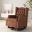 Rocking Chair, Light Brown 72152-00PUCOGN