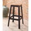 ACME Jacotte Bar Stool (1pc) in Natural & Black 72332