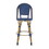 Barstool, Blue, Wicker