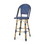 Barstool, Blue, Wicker