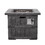Outdoor Patio 24.5" H x 30" W Square Gas Burning Concrete Fire Pit - 40, 000 BTU, Fire Pit Table with Tank inside, Grey 72979-00GRY-40K