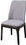 ACME Madan Side Chair (Set-2) in Light Gray Linen & Gray Oak 73172