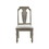 ACME Zumala Side Chair (Set-2), Beige Linen & Weathered Oak Finish 73262