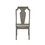 ACME Zumala Side Chair (Set-2), Beige Linen & Weathered Oak Finish 73262
