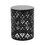 Metal S/2 end table 73604-00BLK