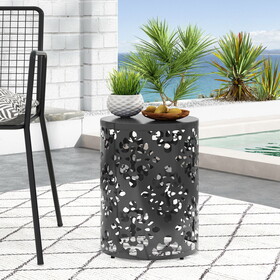 Metal end Table -Large 73605-00BLK