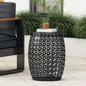 Metal end Table -Large 73609-00BLK