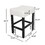 Zuma Kd Backless Counter Stool 74492-00IVR