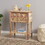Wooden 2 Drawer End Table 74891-00