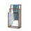 Metal Freestanding Towel Rack 3 Tiers Hand Towel Holder Organizer for Bathroom Accessories, Brown 753-BR