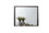 Galaxy Home Contemporary Hudson Made with Wood Mirror in Gray 808857660121