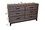 Sierra Contemporary Dresser Made with Wood in Gray Color 808857665805