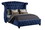 Sophia Full 4 pc Bedroom Set in Color Blue Made with Wood 808857786685