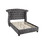 Sophia Full Bed in Color Gray Made with Wood 808857829054