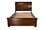 Baltimore Queen Storage Platform Bed Made with Wood in Dark Walnut 808857833198
