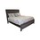 Sierra Queen Bed Gray 808857916389