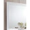 Traditional Matrix Mirror in White made with Wood 808857934741