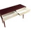ACME Christa Sofa Table in Espresso & White 82854