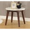 ACME Gasha End Table in White Marble & Walnut 82892