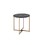 ACME Bromia End Table, Black & Champagne 83007