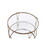 ACME Zekera Coffee Table, Champagne & Mirrored 83940