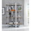 ACME Libby Bookshelf in Chrome 92545