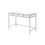 ACME Canine Writing Desk, Mirrored and Chrome Finish 92975