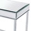 ACME Canine Writing Desk, Mirrored and Chrome Finish 92975