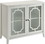 ACME Ceara Console Table in White 97384