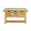 ACME Grovaam Kitchen Island, Marble & Natural Finish AC00188