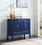 ACME Clem Console Table in Blue Finish AC00285