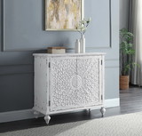 ACME Daray Console Table in Antique White Finish AC00286