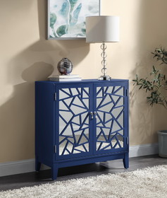 ACME Einstein Console Table in Blue Finish AC00288