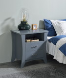 Acme Colt Nightstand in Gray Finish AC00382
